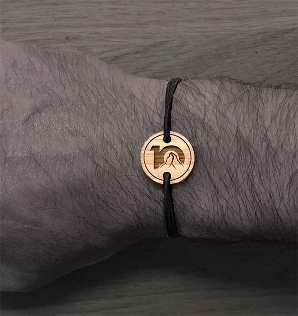 Bracelet "10e édition"